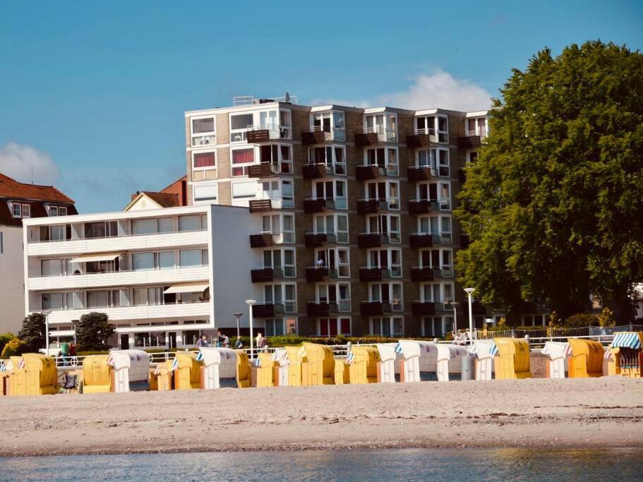 Penthaus Horizont Mit Meerblick Lubecca Esterno foto